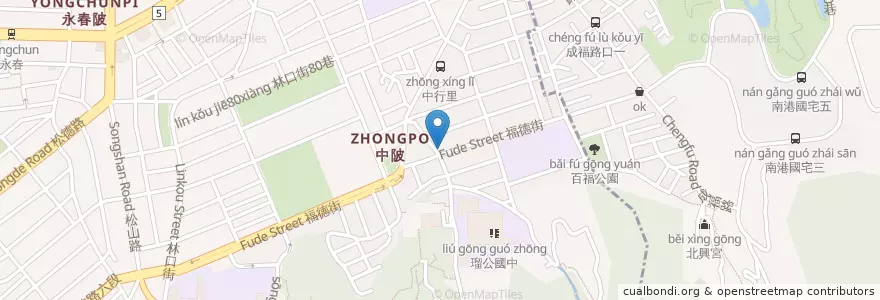 Mapa de ubicacion de 觀世音素食 en 臺灣, 新北市, 臺北市, 信義區.