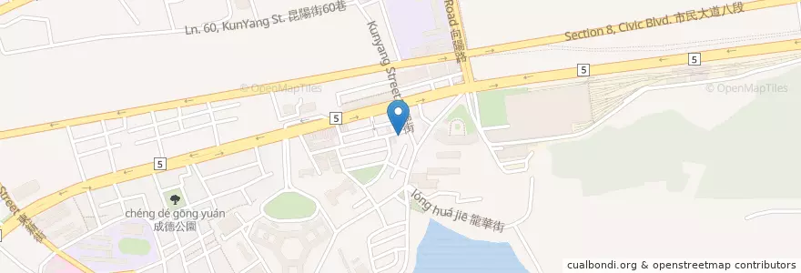 Mapa de ubicacion de 鐵丸十三堂 en Taiwan, 新北市, Taipei, 南港區.