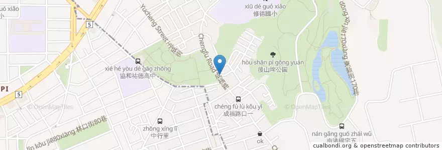 Mapa de ubicacion de 舊店舖小吃坊 en Tayvan, 新北市, Taipei, 南港區.