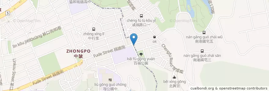 Mapa de ubicacion de 銘圓美食會館 en Taiwan, 新北市, Taipei, 南港區.