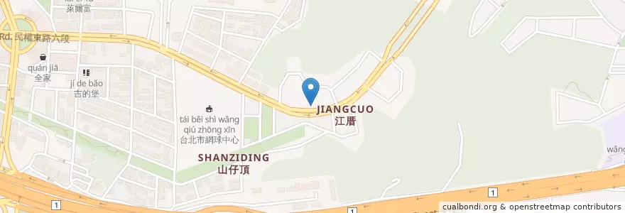 Mapa de ubicacion de 鄰家餐廚咖啡 en 타이완, 신베이 시, 타이베이시, 네이후 구.