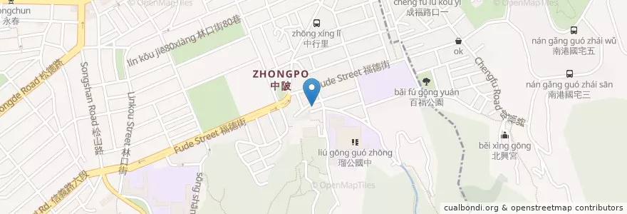Mapa de ubicacion de 鹿記壽桃壽麵專賣店 en Taiwan, 新北市, Taipei, 信義區.