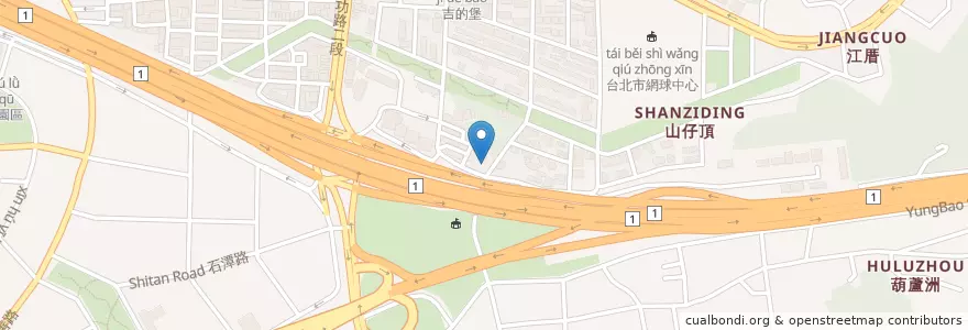 Mapa de ubicacion de 美璟越南美食 en 타이완, 신베이 시, 타이베이시, 네이후 구.