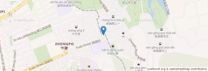Mapa de ubicacion de 美而美早餐店 en Тайвань, Новый Тайбэй, Тайбэй.