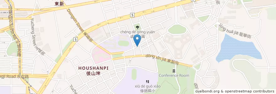 Mapa de ubicacion de 星旺豆漿店 en 台湾, 新北市, 台北市, 南港区.