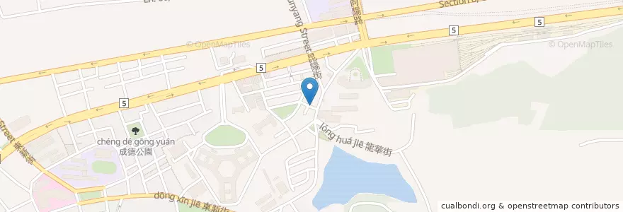 Mapa de ubicacion de 拱心意義大利麵 en تایوان, 新北市, تایپه, 南港區.