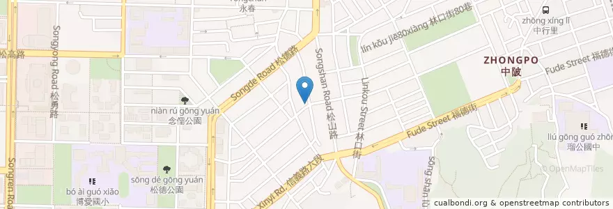 Mapa de ubicacion de 品記雞肉飯 en 타이완, 신베이 시, 타이베이시, 신이 구.