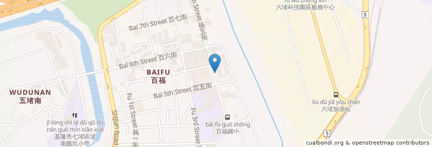 Mapa de ubicacion de 吮指王 en 臺灣, 臺灣省, 基隆市, 七堵區.