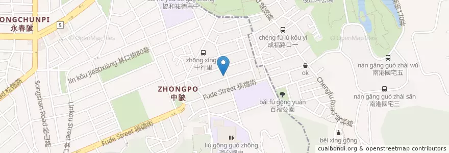 Mapa de ubicacion de 何牛肉麵店 en Taiwan, 新北市, Taipei, 信義區.