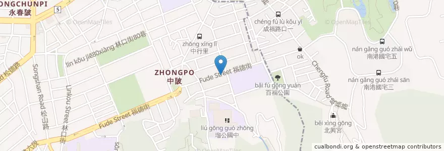 Mapa de ubicacion de 安和記麻油雞快炒 en Тайвань, Новый Тайбэй, Тайбэй, 信義區.
