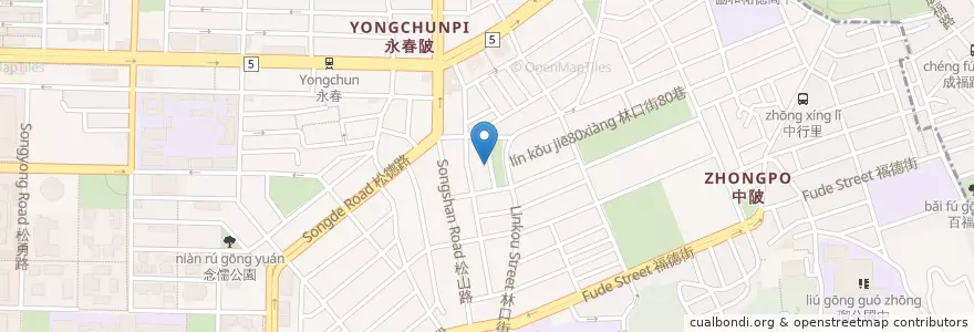 Mapa de ubicacion de 正港魯肉飯 en Taïwan, Nouveau Taipei, Taipei, District De Xinyi.