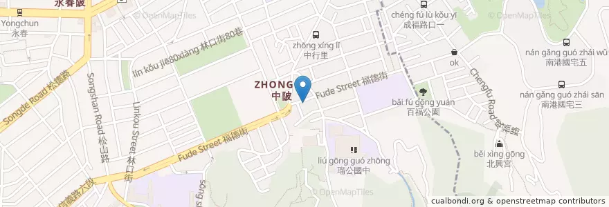 Mapa de ubicacion de 上海鮮肉包 en تایوان, 新北市, تایپه, 信義區.