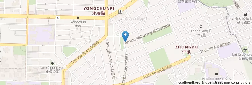 Mapa de ubicacion de June Burger 啾漢堡店 en 臺灣, 新北市, 臺北市, 信義區.