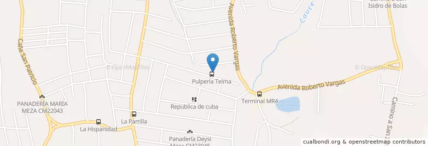 Mapa de ubicacion de D' Sonrisas en Nicaragua, Departamento De Managua, Managua (Municipio).