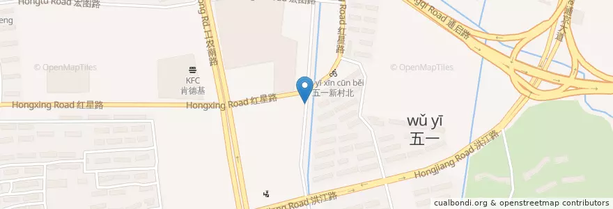 Mapa de ubicacion de 文峰街道 en China, 南通市, 崇川区, 文峰街道.