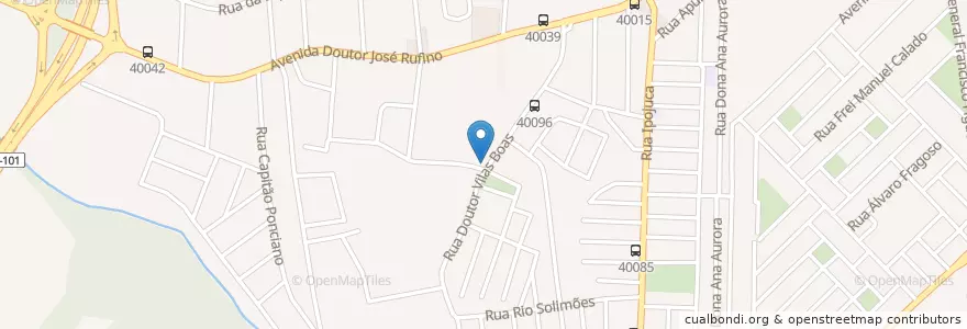 Mapa de ubicacion de Escola Barão do Bonito en ブラジル, 北東部地域, ペルナンブーコ, Região Geográgica Imediata Do Recife, Região Geográfica Intermediária Do Recife, Região Metropolitana Do Recife, レシフェ.
