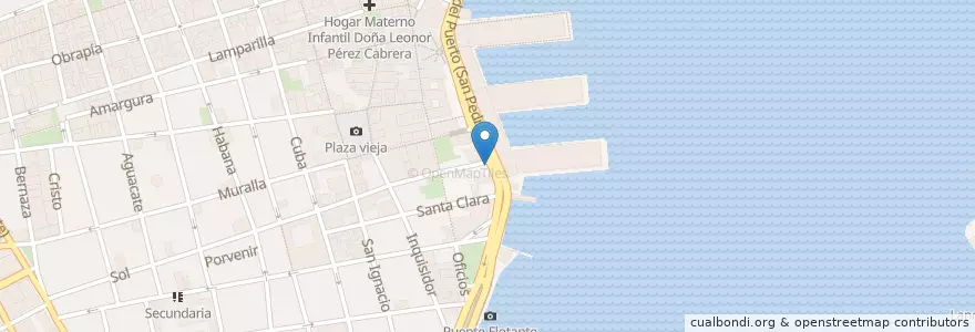 Mapa de ubicacion de Dos Hermanos en کوبا, La Habana.