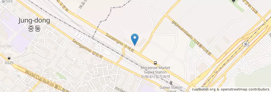 Mapa de ubicacion de 신한은행 en 대한민국, 서울, 마포구, 북가좌1동, 남가좌동, 북가좌동, 남가좌1동.