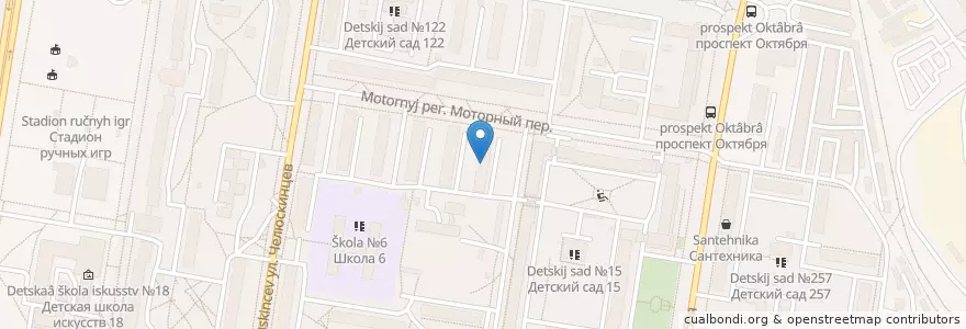Mapa de ubicacion de Нижний Новгород 603111 en 俄罗斯/俄羅斯, Приволжский Федеральный Округ, 下诺夫哥罗德州, Городской Округ Нижний Новгород.