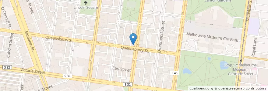 Mapa de ubicacion de I love instabul en Avustralya, Victoria, City Of Melbourne.