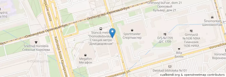 Mapa de ubicacion de СушиStore en Russia, Distretto Federale Centrale, Москва, Южный Административный Округ.
