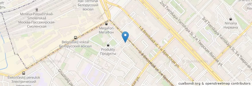Mapa de ubicacion de Декадент en Russia, Central Federal District, Moscow, Central Administrative Okrug, Tverskoy District.