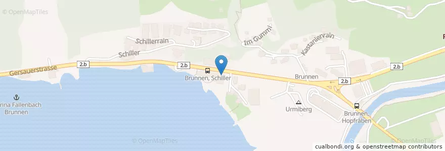 Mapa de ubicacion de Restaurant und Bar Schilf | Mimma Mazza en Suíça, Schwyz, Schwyz, Ingenbohl.
