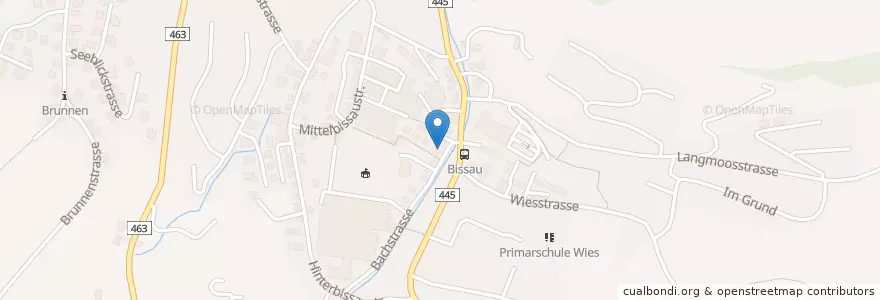 Mapa de ubicacion de Pizzeria Ristorante Ilge en Suíça, Appenzell Ausserrhoden, Sankt Gallen, Vorderland, Heiden.