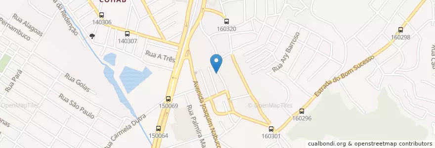 Mapa de ubicacion de Donana Pizzaria e Restaurante en ブラジル, 北東部地域, ペルナンブーコ, Região Geográgica Imediata Do Recife, Região Geográfica Intermediária Do Recife, Região Metropolitana Do Recife, オリンダ.