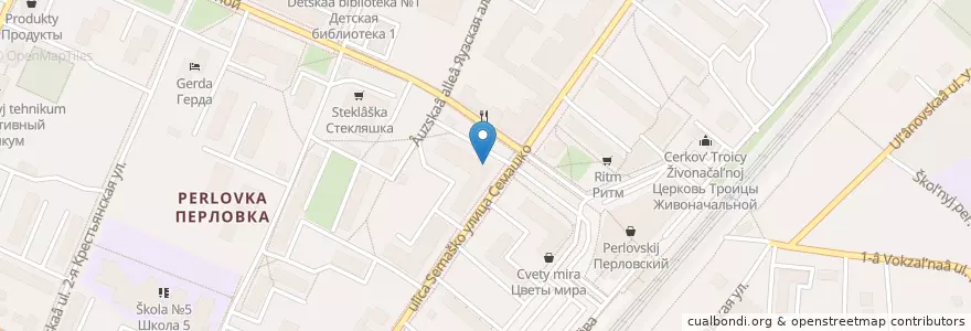 Mapa de ubicacion de Ван Гог en 俄罗斯/俄羅斯, Центральный Федеральный Округ, 莫斯科州, Городской Округ Мытищи.