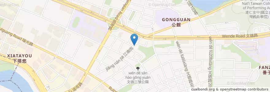 Mapa de ubicacion de 許家牛肉麵 en Тайвань, Новый Тайбэй, Тайбэй, Нэйху.