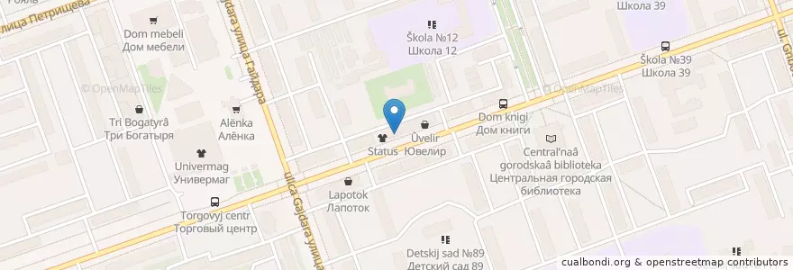 Mapa de ubicacion de INVITRO en Rusland, Приволжский Федеральный Округ, Нижегородская Область, Городской Округ Дзержинск.