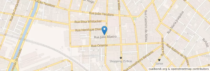 Mapa de ubicacion de Vanessa Sucos en البَرَازِيل, المنطقة الجنوبية الشرقية, ساو باولو, Região Geográfica Intermediária De São Paulo, Região Metropolitana De São Paulo, Região Imediata De São Paulo, ساو باولو.