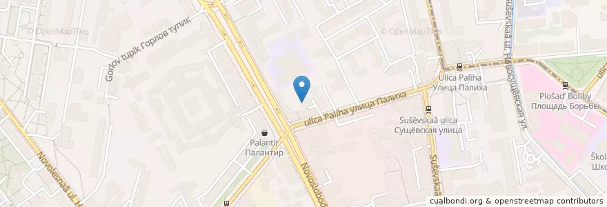 Mapa de ubicacion de Мобилмед en Russia, Distretto Federale Centrale, Москва, Центральный Административный Округ, Тверской Район.