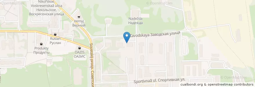 Mapa de ubicacion de Банкетный зал en Russia, Northwestern Federal District, Leningrad Oblast, Tusina District, Никольское Городское Поселение.