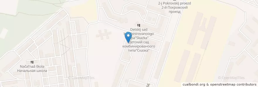 Mapa de ubicacion de Инвитро en روسيا, Центральный Федеральный Округ, محافظة موسكو, Городской Округ Котельники.