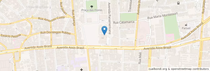 Mapa de ubicacion de McDonald's en ブラジル, 南部地域, リオグランデ・ド・スル, Região Metropolitana De Porto Alegre, Região Geográfica Intermediária De Porto Alegre, Região Geográfica Imediata De Porto Alegre, ポルト・アレグレ.