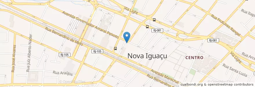 Mapa de ubicacion de McDonald's en Brasilien, Südosten, Rio De Janeiro, Região Geográfica Imediata Do Rio De Janeiro, Região Metropolitana Do Rio De Janeiro, Região Geográfica Intermediária Do Rio De Janeiro, Nova Iguaçu.