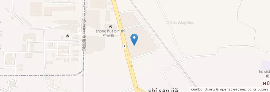 Mapa de ubicacion de 仁德秀泰影城 en تايوان, تاينان, 仁德區.