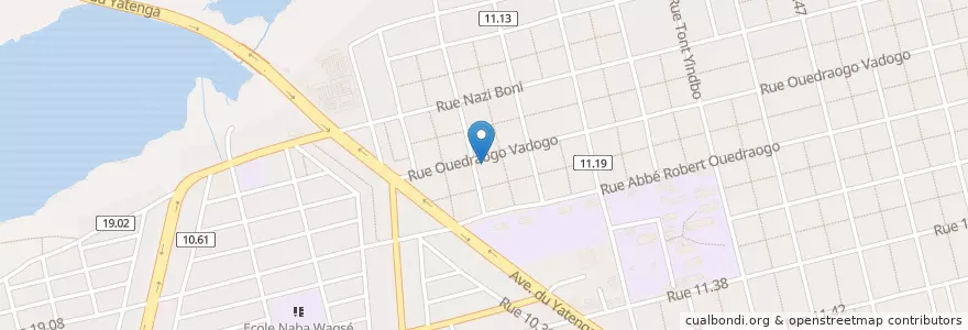 Mapa de ubicacion de Complexe scolaire la source du savoir en ブルキナファソ, Centre, Kadiogo, ワガドゥグー.