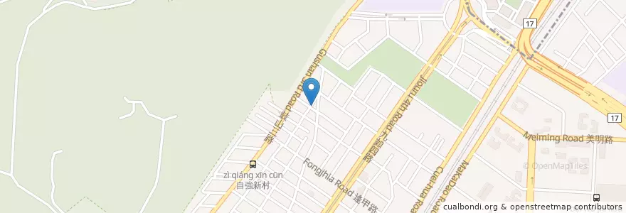 Mapa de ubicacion de 私立內惟霖園圖書館 en Taiwán, Kaohsiung.