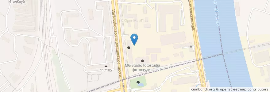 Mapa de ubicacion de AGloft en ロシア, 中央連邦管区, モスクワ, Южный Административный Округ, Донской Район.