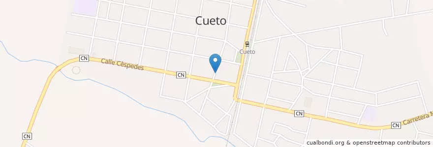 Mapa de ubicacion de Bugi Bugi en Cuba, Holguín, Cueto.