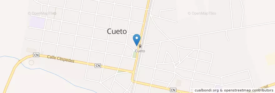 Mapa de ubicacion de Banco Popular de Ahorro en Cuba, Holguín, Cueto.