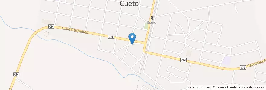 Mapa de ubicacion de Sala de Video en کوبا, Holguín, Cueto.