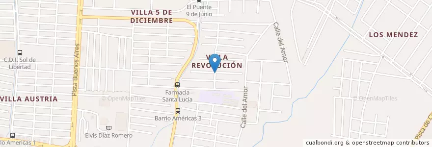 Mapa de ubicacion de Sorbeteria Mamá Can en نيكاراجوا, Departamento De Managua, Managua (Municipio).