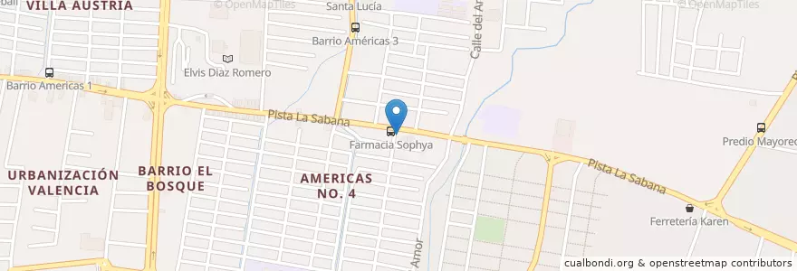 Mapa de ubicacion de Leon Disco Bar en Nicarágua, Departamento De Managua, Managua (Municipio).