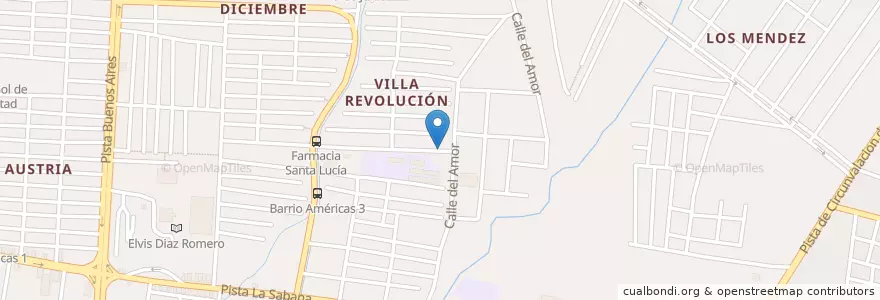 Mapa de ubicacion de Fritanga Jessica en Nicaragua, Departamento De Managua, Managua (Municipio).