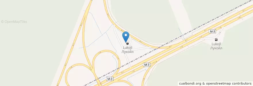 Mapa de ubicacion de Лукойл en روسيا, Центральный Федеральный Округ, Москва, Новомосковский Административный Округ, Поселение Марушкинское.