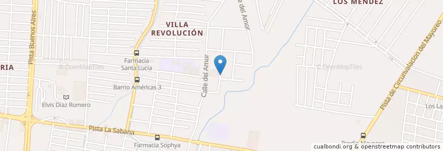 Mapa de ubicacion de Escuela Oscar Chavarria en Nicaragua, Departamento De Managua, Managua (Municipio).